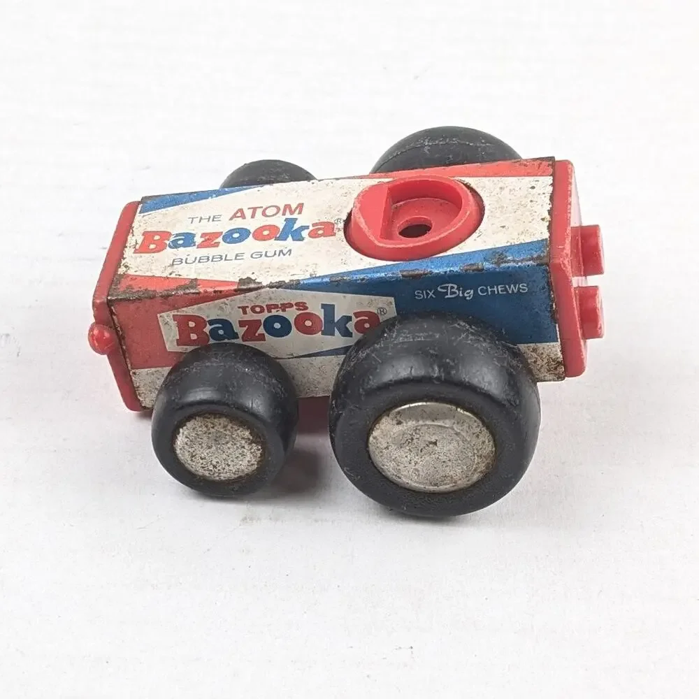 Vintage 1970s Buddy L Topps Bazooka The Atom Race Car Missing Driver